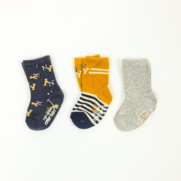 Boys Carters Socks Pack Of 3