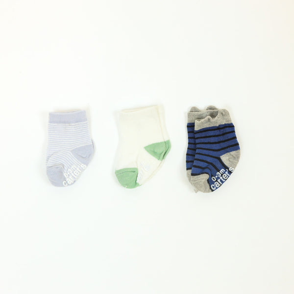 Boys Carters Socks Pack Of 3