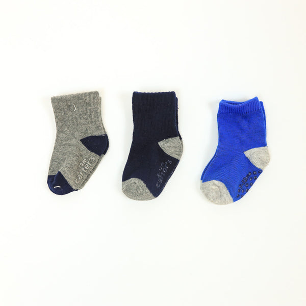 Boy Carters Socks Plan Pack Of 3