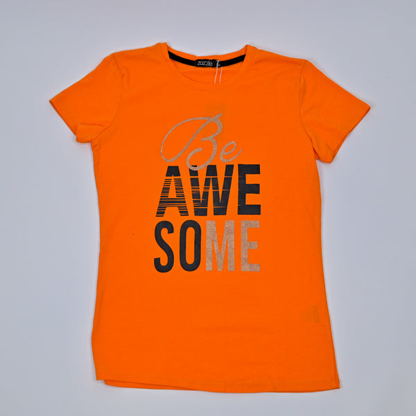 T-Shirt Girl Be Awesome