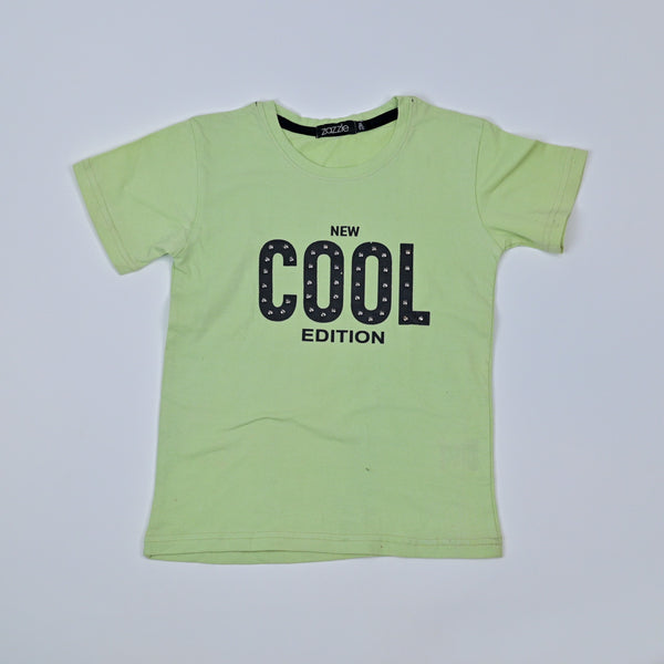 T-Shirt Boy Green Cool Edition