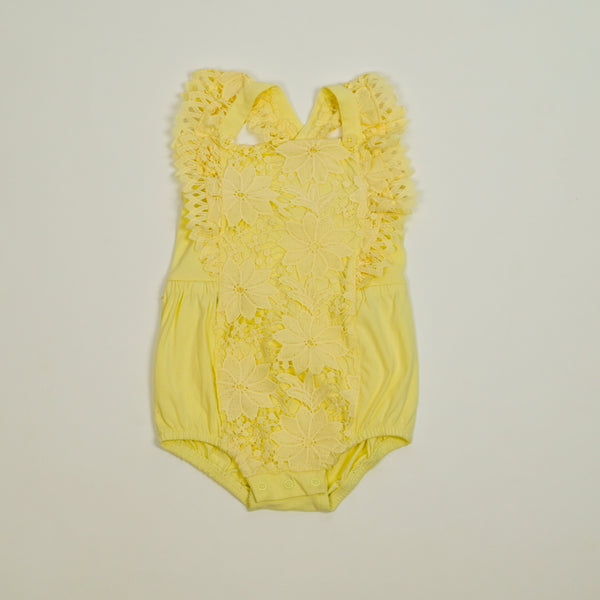 Romper Girl Chicken Flowers sku04694