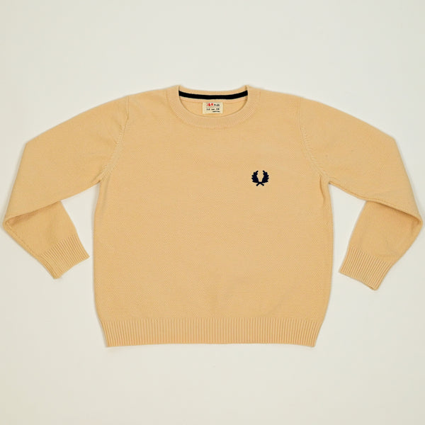 Boys Sweater Leaves