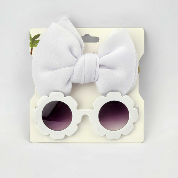 Girls Glasses With Headband Bow