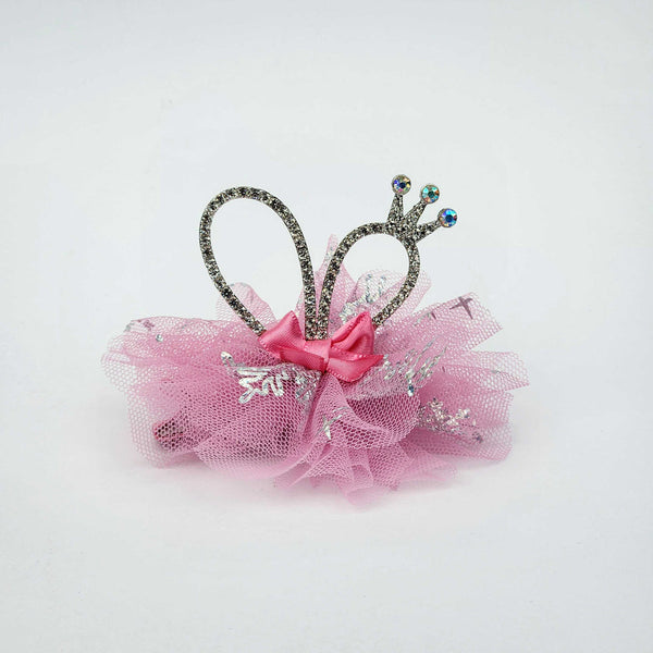 Girls Hair Clip Bow Crown