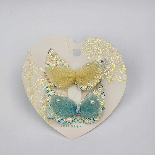 Girls Hair Clip Seq Bow