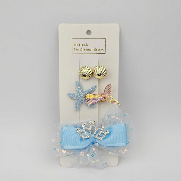 Girls Hair Clip Pack Of 3