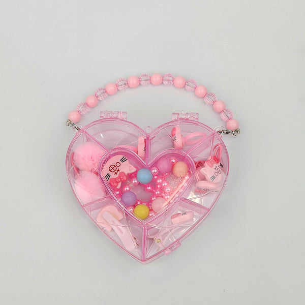 Girls Jewelry Kit Box Heart