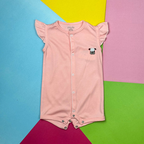 Girls Romper Front Button sku05768 ghuf