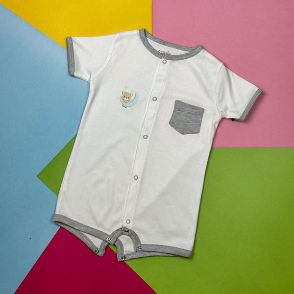 Boys Romper Front Pocket sku05710 ghuf