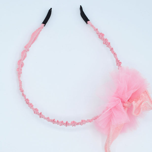 4579 Headband Net Bow Curve